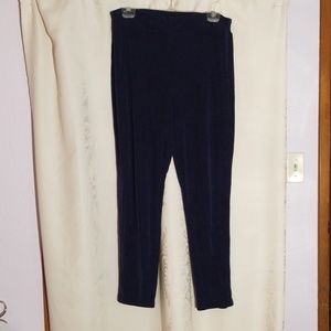 Coldwater Creek Navy Blue Travelers Pants XL